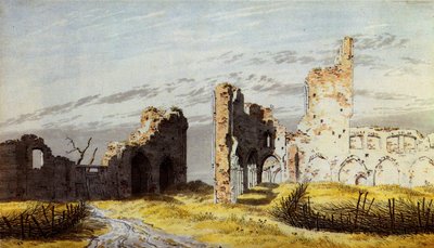 The Ruins of Eldena Monastery by Caspar David Friedrich